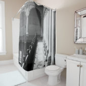 GRAYSCALE FOTOGRAFIE VAN CORRIDOR DOUCHEGORDIJN (In situ)