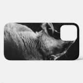 GRAYSCALE FOTOGRAFIE VAN GEDANKTE LIONATIE Case-Mate iPhone CASE (Achterkant (horizontaal))