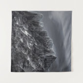 GRAYSCALE FOTOGRAFIE VAN MOUNTAIN WANDKLEED (Voorkant (horizontaal))