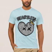 Grayscale Heart & Sword Poster Punk Rock Esthetisc