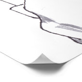 Grayscale Illustration Point of View of Driving Poster (Hoek)