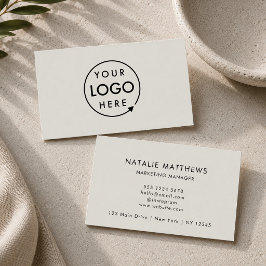 Grayscale Logo | Minimale professionele moderne Visitekaartje
