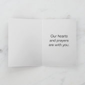 Grayscale Orchids op een sympathieke kaart (Binnen)