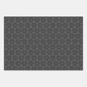 Grayscale-papierbladen met strips inpakpapier vel (Voorkant 2)