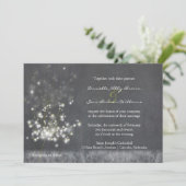 Grayscale Weddenschap in het land Dandelions Kaart (Staand voorkant)