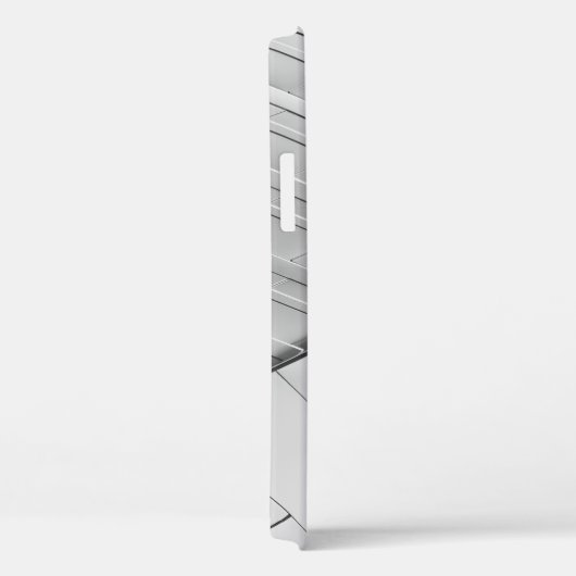 Grayscalefoto van vloeren Case-Mate iPhone case (Achterkant / Rechts)