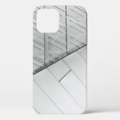 Grayscalefoto van vloeren Case-Mate iPhone case (Achterkant)