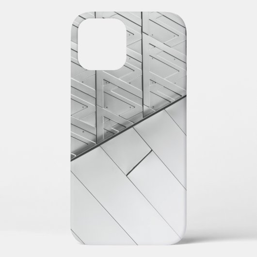 Grayscalefoto van vloeren Case-Mate iPhone case (Achterkant)