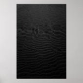 Grayscalefotografie van zand poster (Voorkant)