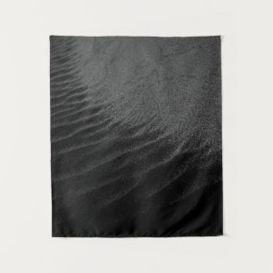 Grayscalefotografie van zand wandkleed