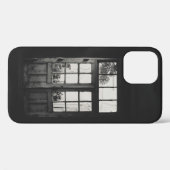 GRAYSCHAALFOTO VAN HOUTTEN MET KRACHTIGE GLASDEUR Case-Mate iPhone CASE (Achterkant (horizontaal))