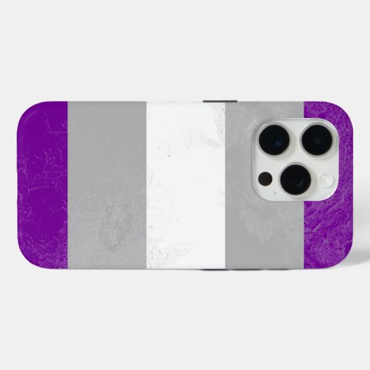Grayseksueel Case-Mate iPhone Case (Achterkant (horizontaal))