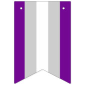 Graysexual Pride Vlag Bunting Banner LGBT Party (Tweede vlag)