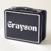 Grayson Metal Lunchbox (Achterkant)