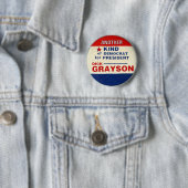 Grayson voor President Button (In situ)