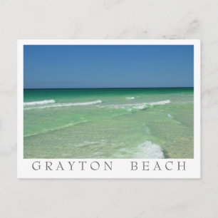 Grayton Beach - 30A Florida - Witte grens Briefkaart