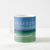 GRAYTON BEACH ~ Coffee Cup/Mok Souvenir Koffiemok (Voorkant links)