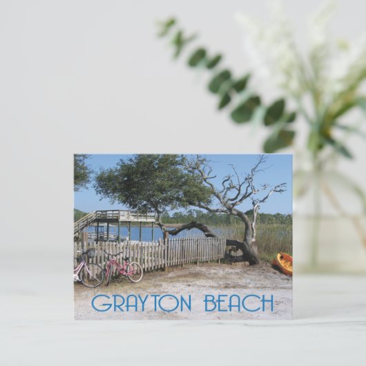 Grayton Beach Florida Briefkaart (Staand voorkant)