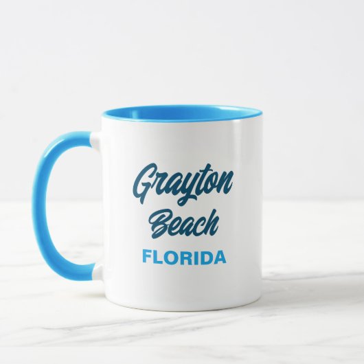 Grayton Beach Florida koffiemok Mok (Links)