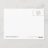 GRAYTON BEACH, FLORIDA - Zwart-wit Briefkaart (Achterkant)