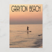 Grayton Beach paddleboarding Briefkaart (Voorkant)