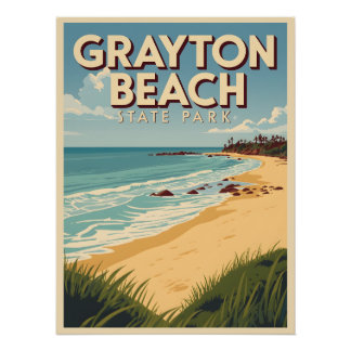Grayton Beach State Park - Florida  Perfect Poster