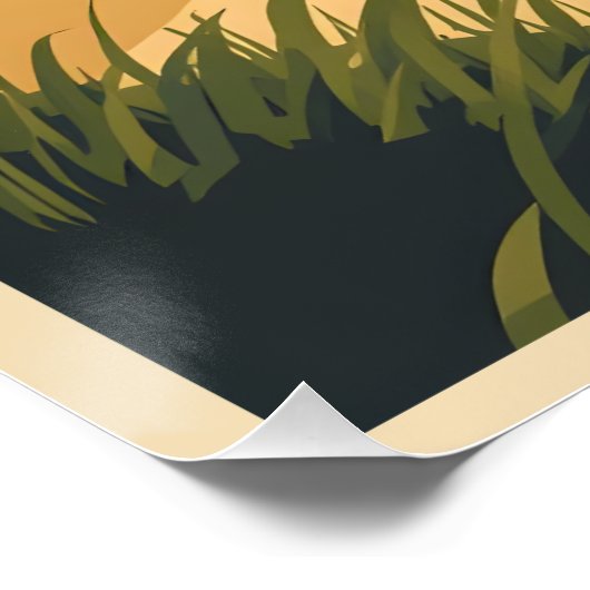 Grayton Beach State Park - Florida  Perfect Poster (Hoek)