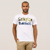 Grayton Beach T Shirt van hoge kwaliteit (Voorkant volledig)
