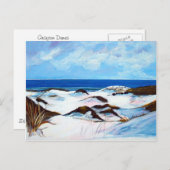 Grayton Dunes door Patricia Cameron Briefkaart (Voorkant / Achterkant)