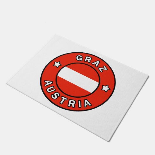 Graz Austria Deurmat (Schuin)