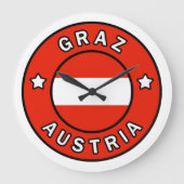 Graz Austria Grote Klok (Voorkant)