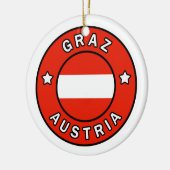 Graz Austria Keramisch Ornament (Links)