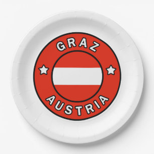 Graz Austria Papieren Bordje