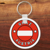 Graz Austria Sleutelhanger (Voorkant)