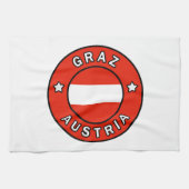 Graz Austria Theedoek (Horizontaal)
