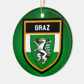 Graz Flag Keramisch Ornament (Links)