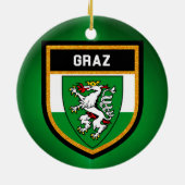 Graz Flag Keramisch Ornament (Achterkant)