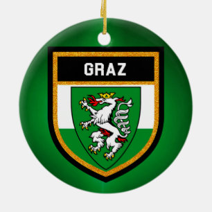 Graz Flag Keramisch Ornament