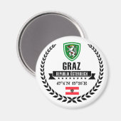 Graz Magneet (Voorkant / Achterkant)