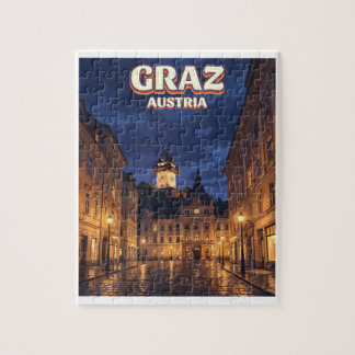 Graz Oostenrijk Legpuzzel