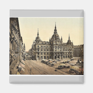 Graz, rechtszaal, Stiermarken, Oostenrijks-Hongaar Magneet