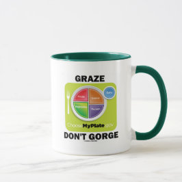 Graze Don't Gorge (MyPlate Food Group Attitude) Mok