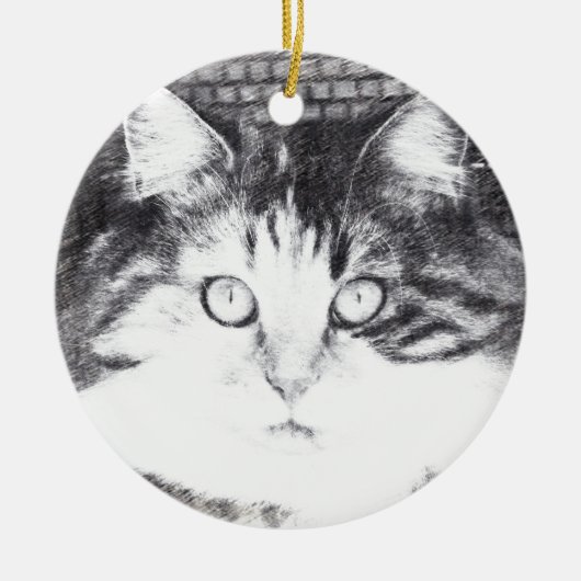 grazen keramisch ornament (Voorkant)
