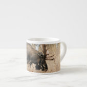 Grazende Eland Espresso Kop (Voorkant rechts)