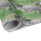 Grazende ezel cadeaupapier (Rol Hoek)