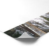 Grazende herten Yosemite kleurenfotografie Poster (Hoek)