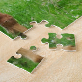 grazende paarden puzzel (Zijkant)