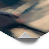 Graziana in het Napoli-Poster Poster (Hoek)