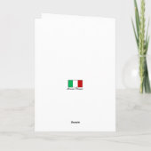 Grazie dankt u in het Italiaans Kaart (Achterkant)
