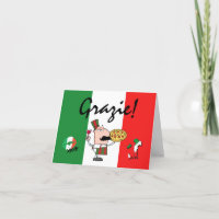 Grazie Italiaans bedankpas